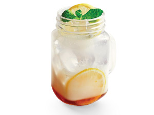 Beverages - Honey Lemon Yogurt Fizz