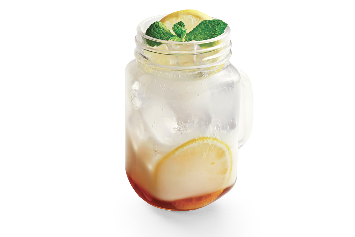 Beverages - Honey Lemon Yogurt Fizz