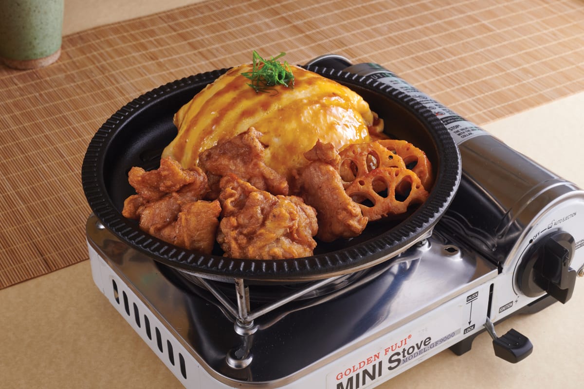Chicken-Karaage-Teppan-Garlic-Rice