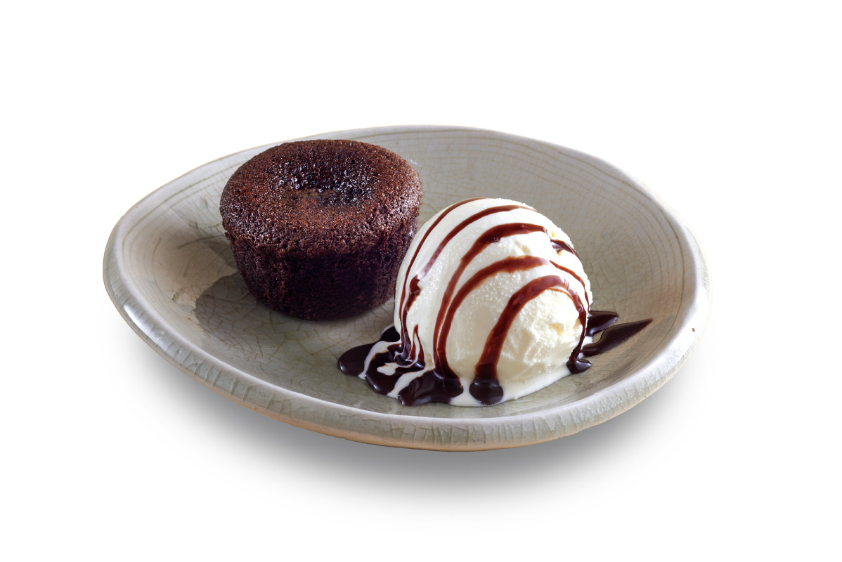 Desserts - Lava Cake & Ice Cream