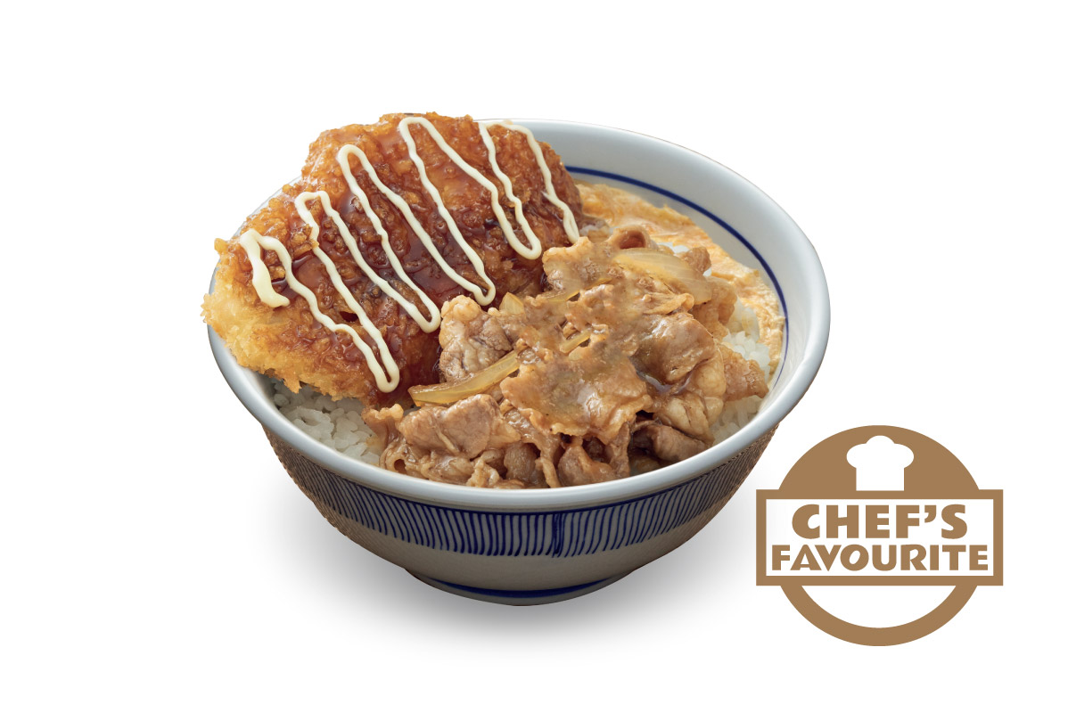 Donburi - Yakiniku & Chicken Katsu Don