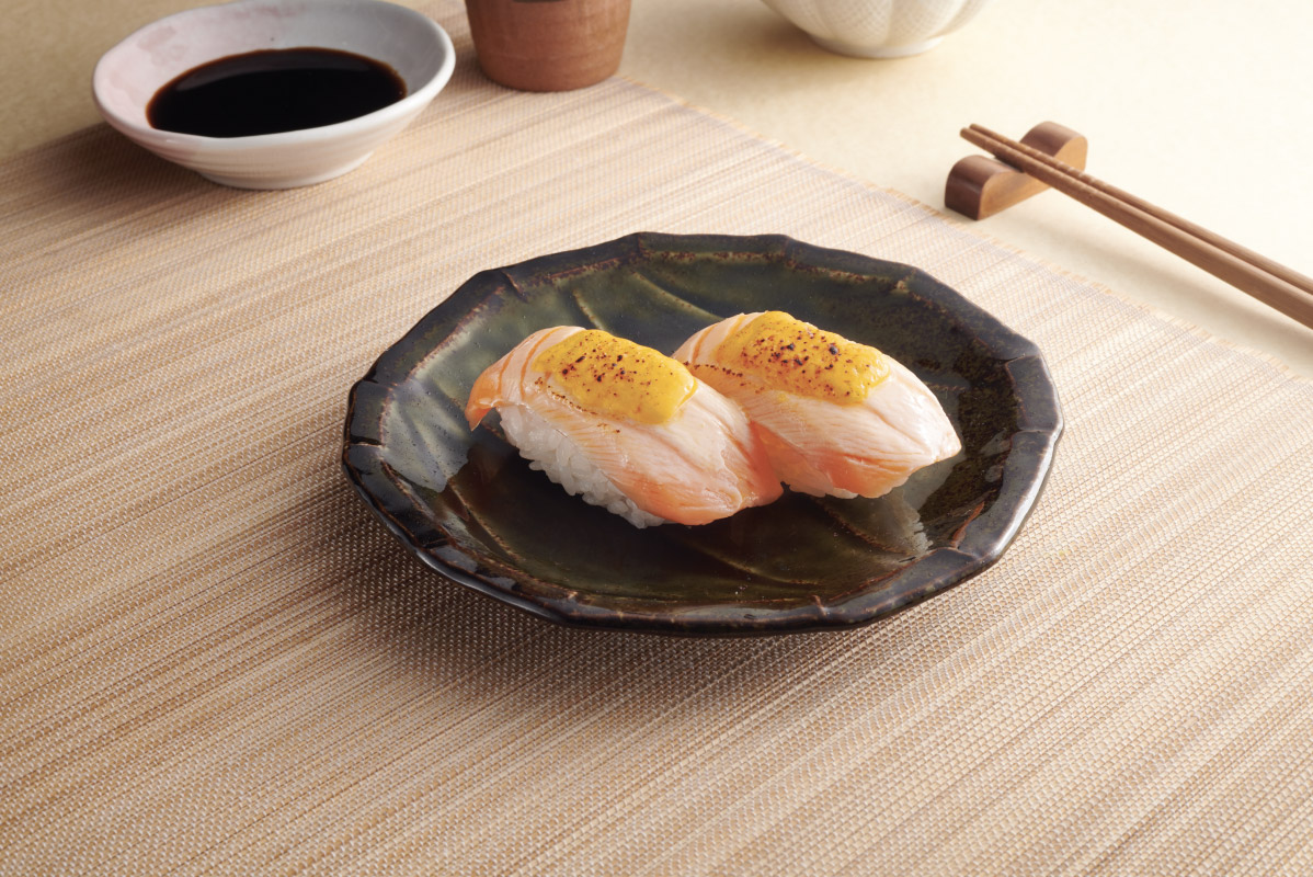 Nigiri - Cheesy Aburi Salmon