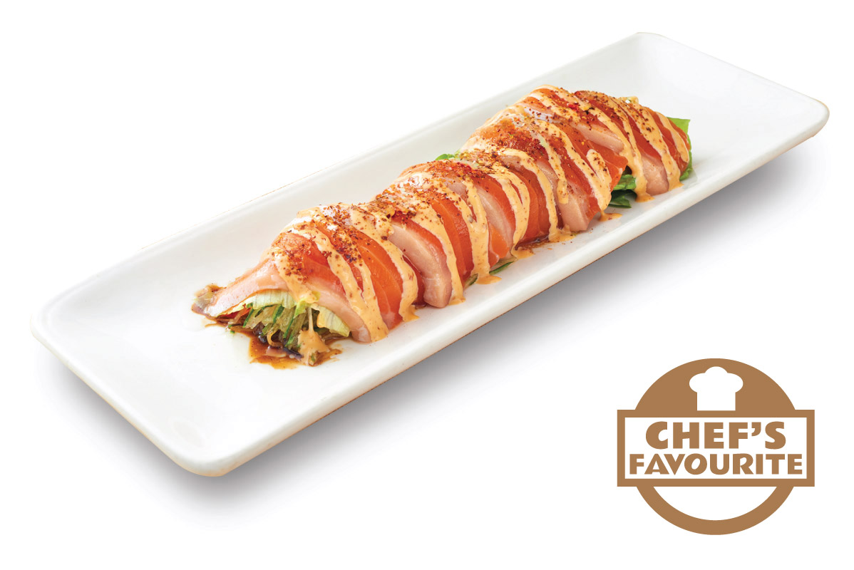 Sashimi - Spicy Salmon Carpaccio