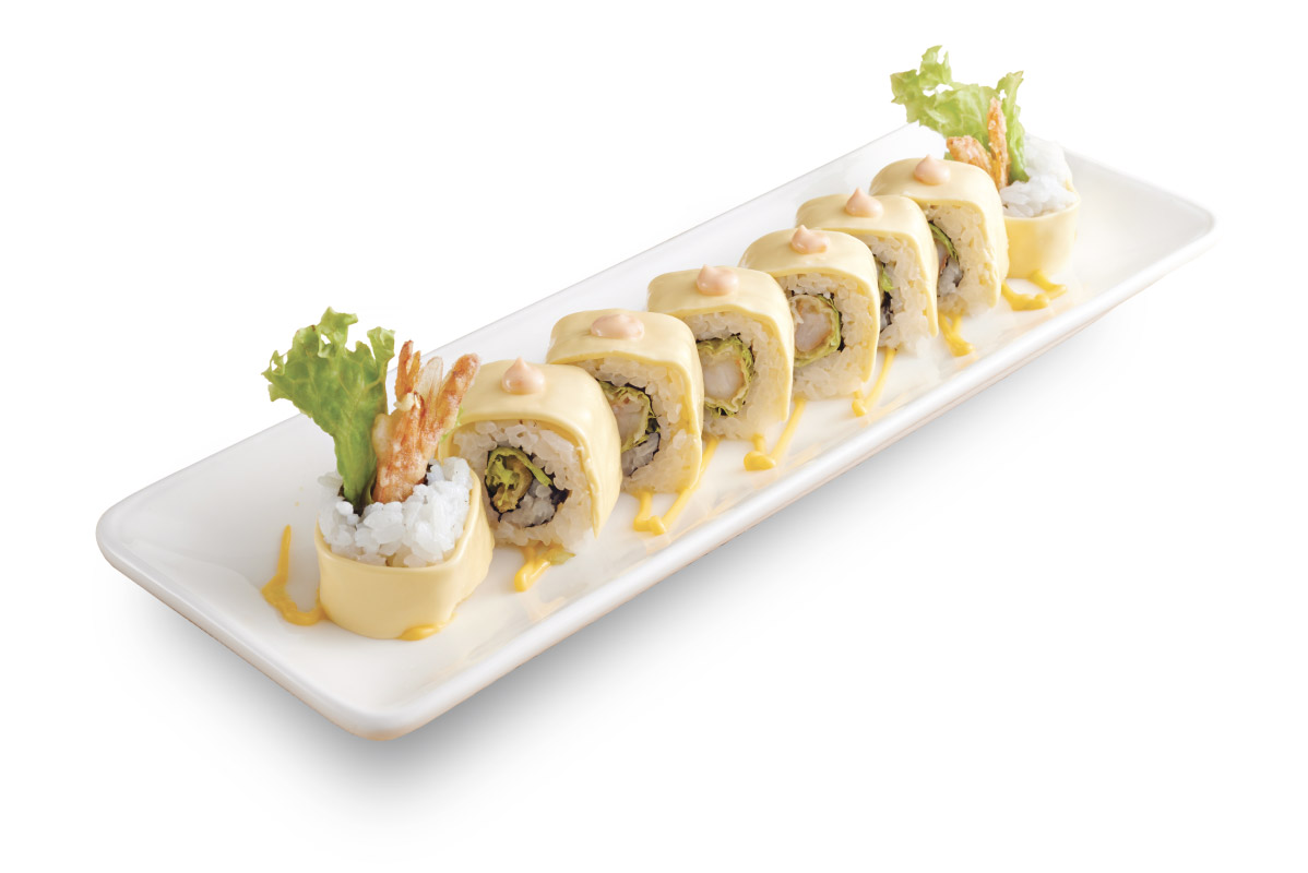 Special Sushi - Double Cheese Ebi Ten Roll
