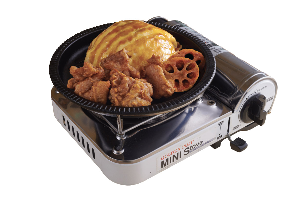 Teppan Garlic Rice - Chicken Karaage Teppan Garlic Rice