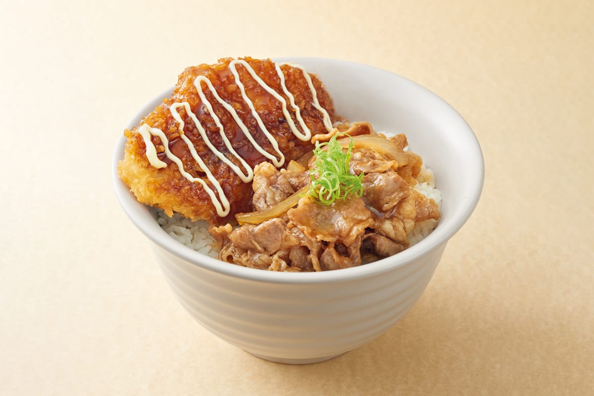 Yakiniku-_-Chicken-Katsu-Don