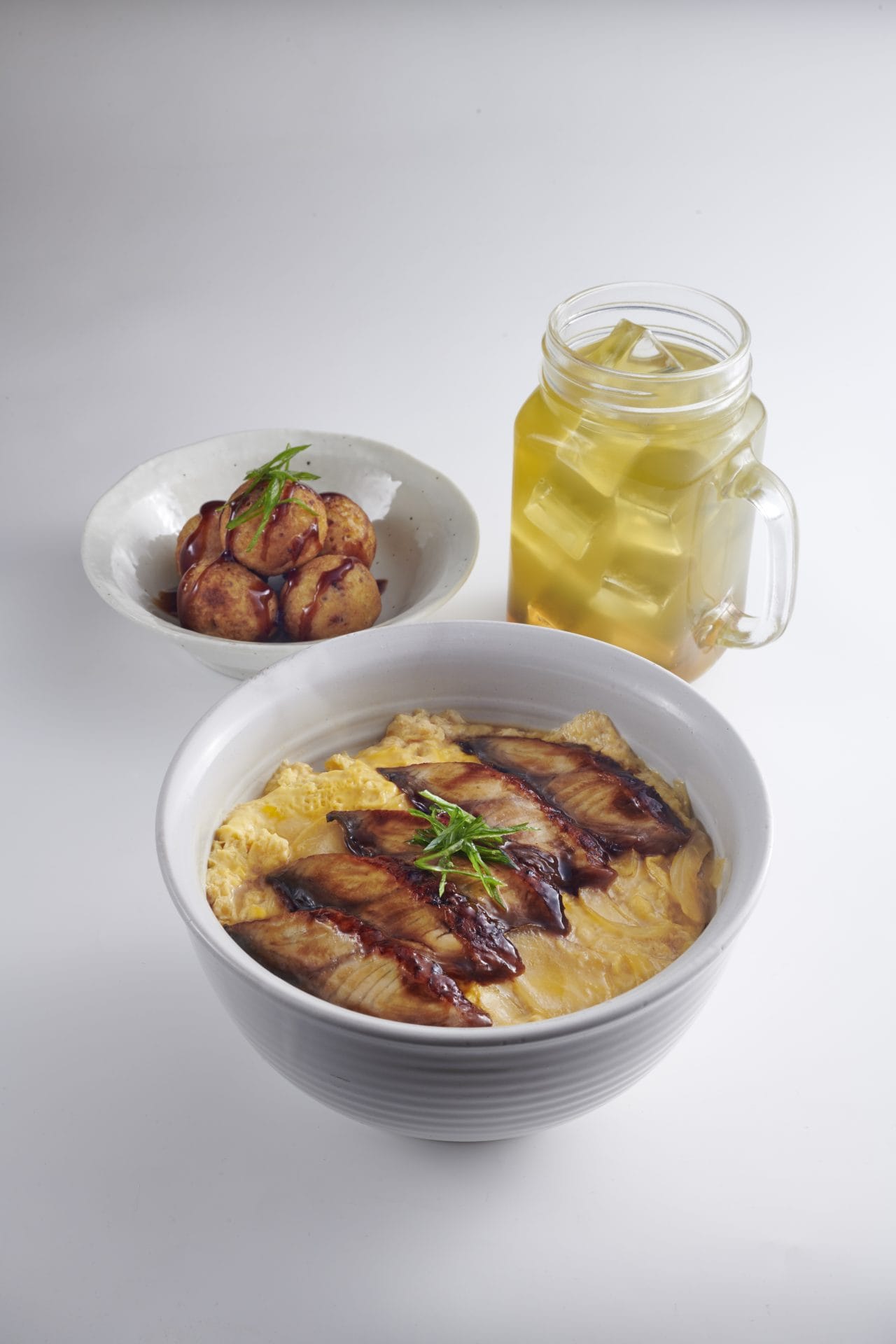 Unagi Tama Don + Takoyaki