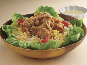 Salad - Karaage Salad (Goma)