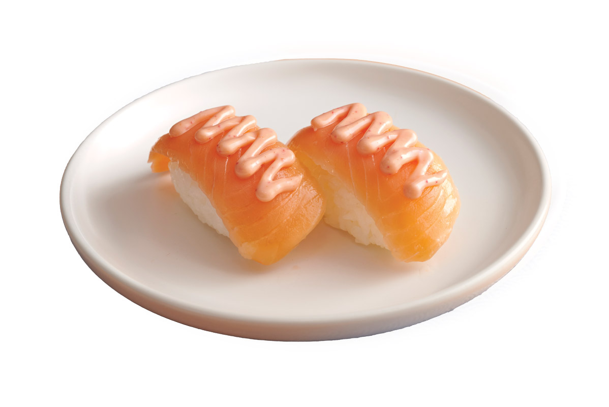 Salmon Mentai Nigiri