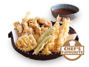 Agemono - Soft Shell Crab Tenpura Moriawase