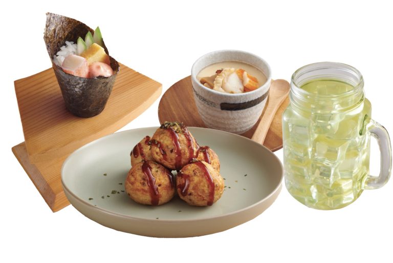 California Temaki, Chawanmushi & Takoyaki Set