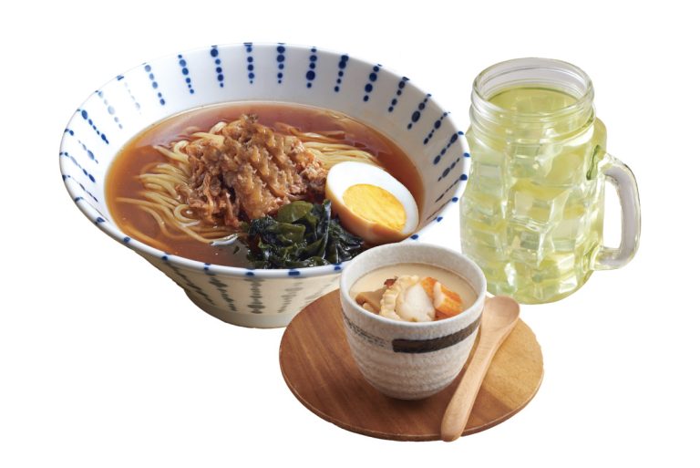 Spicy Gyu Ramen + Chawanmushi Set