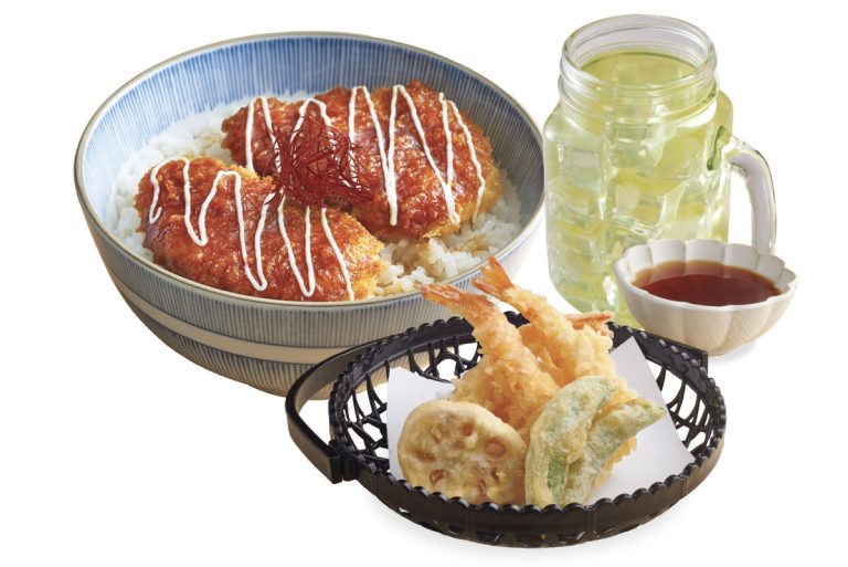 Chicken Katsu Don + Ebi Ten Set